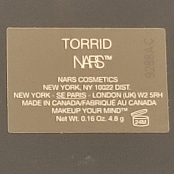 NARS BLUSH TORRID Coral Shade New in Box - Picture 7 of 11